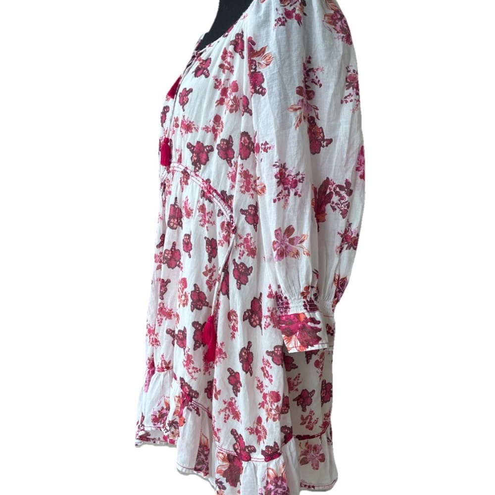Free People Women’s Camilla Floral BOHO Mini Dress, Size XS - Picture 9 of 12